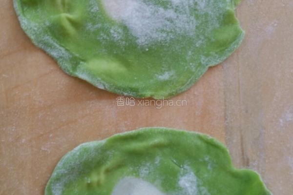 翡翠糯米烧麦的做法图解8