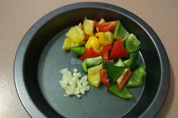 彩椒炒鸡蛋的做法图解3