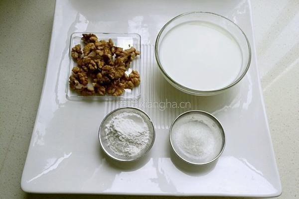 浓滑核桃露的做法图解1
