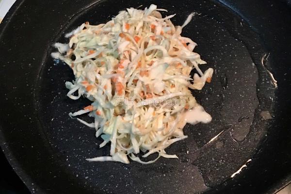 卷心菜蛋饼的做法图解5