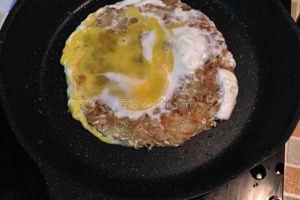 卷心菜蛋饼的做法图解9