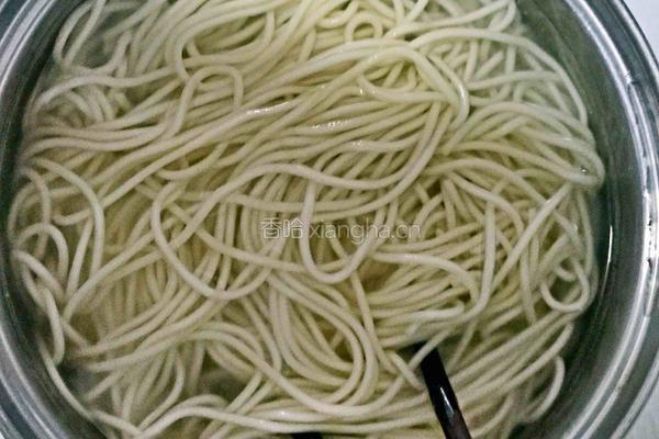 葱油拌面的做法图解5