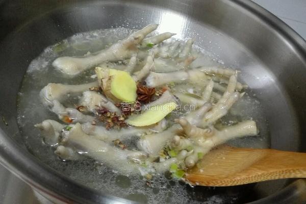 红烧鸡爪的做法图解5