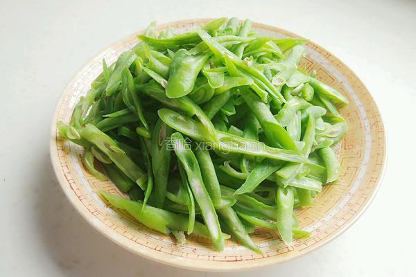 炒四季豆的做法图解4