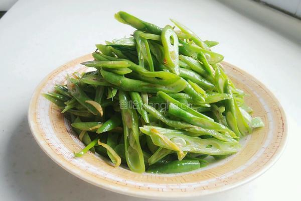 炒四季豆的做法图解8
