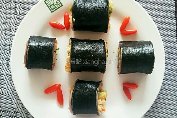 凉皮寿司的做法图解16