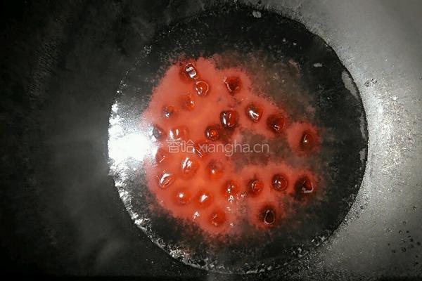 蜜桃布丁的做法图解1