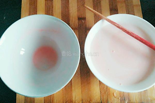 蜜桃布丁的做法图解5
