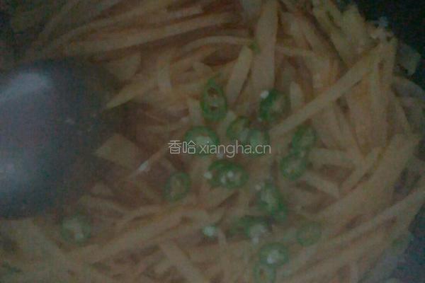 香辣土豆丝的做法图解4