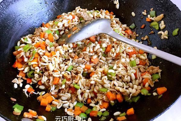 豆芽炒肉末的做法图解12
