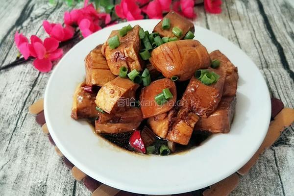 红烧豆腐的做法图解8