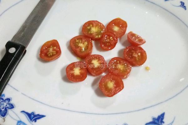 圣女果蒸蛋的做法图解5