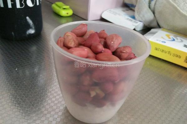 花生大米糊的做法图解1