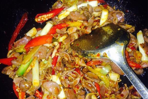泡椒炒鸭胗的做法图解12