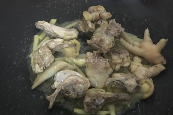 爆炒鸡肉的做法图解4