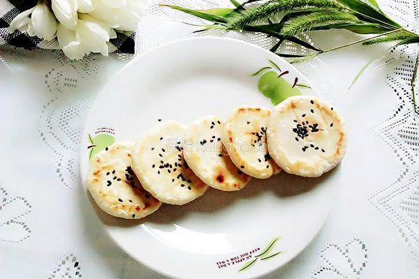 小馒头黑芝麻煎饼的做法图解12