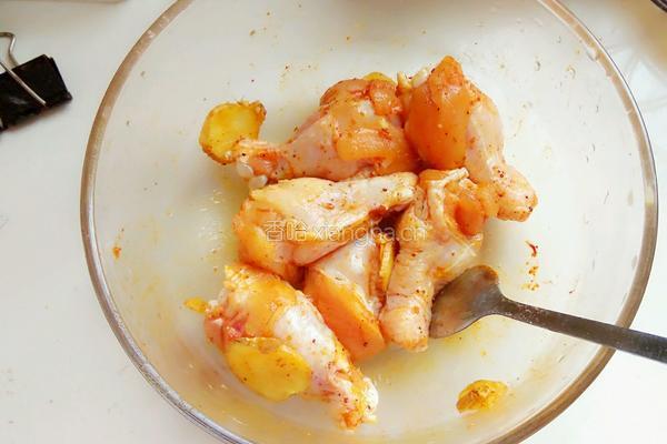 烤鸡腿的做法图解4