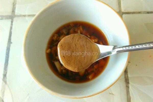 麻酱苦菊的做法图解3