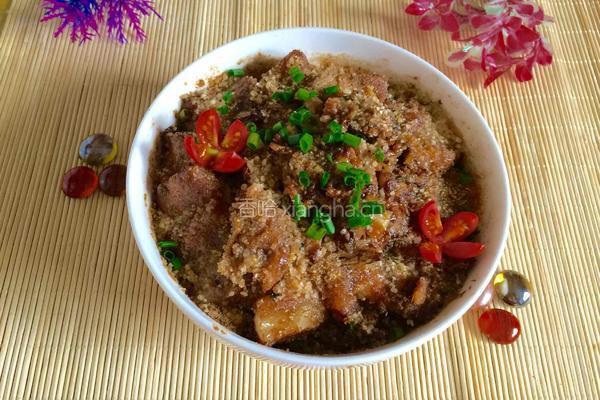 粉蒸肉的做法图解13