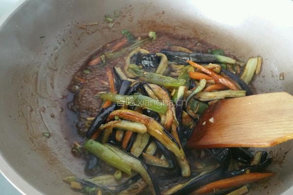 鱼香茄条的做法图解5