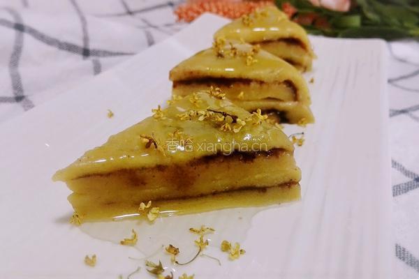 蜂蜜桂花糕