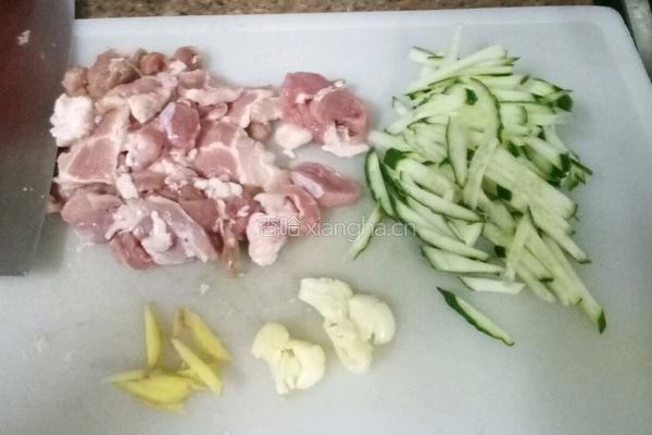 肉片青丝的做法图解1