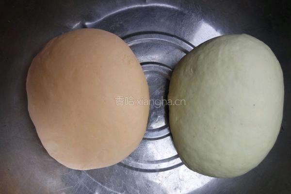 彩色香菇素水饺的做法图解4