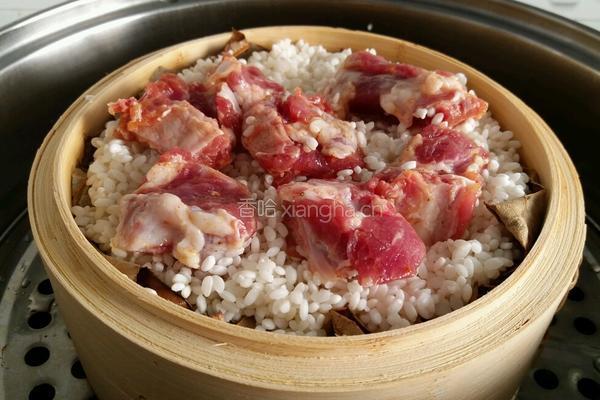 荷香排骨糯米饭的做法图解6