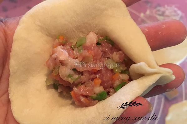 肉包子的做法图解12