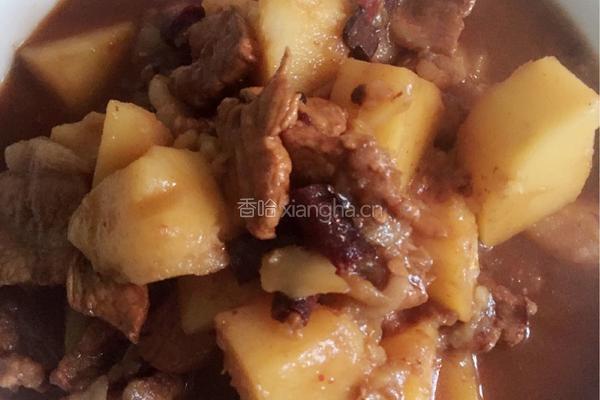 土豆炖肉的做法图解13