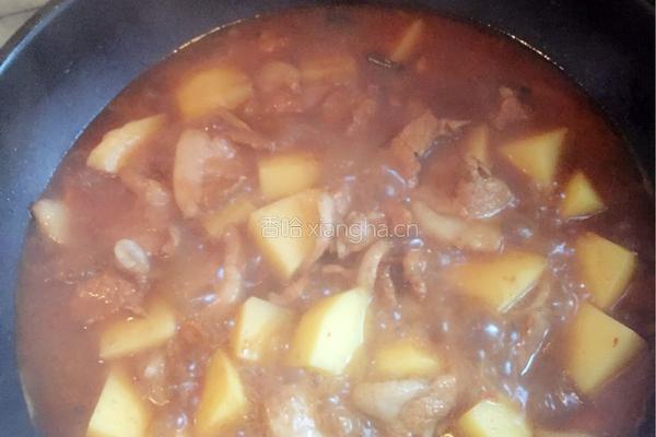 土豆炖肉的做法图解11
