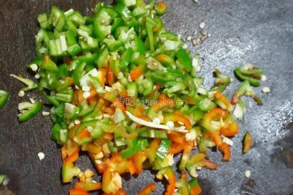 肉沬茄子的做法图解3