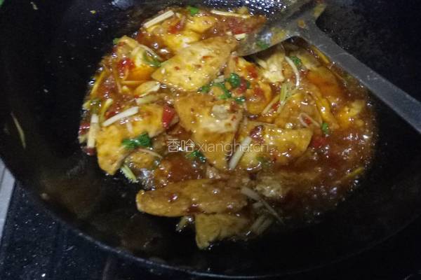 红烧豆腐的做法图解6