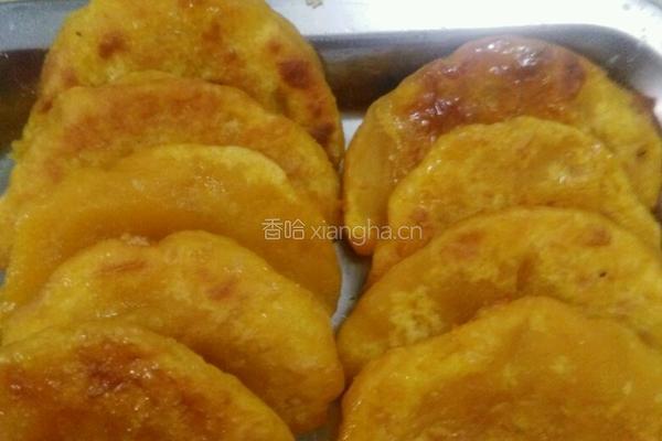 煎甜南瓜饺子