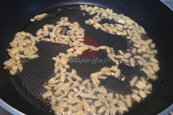 姜丝肉末鸡蛋饼的做法图解2