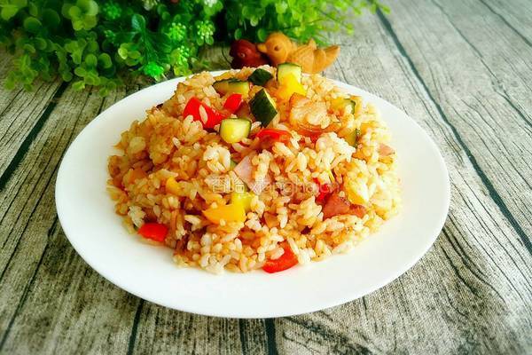 腊肉焖大米饭的做法图解12