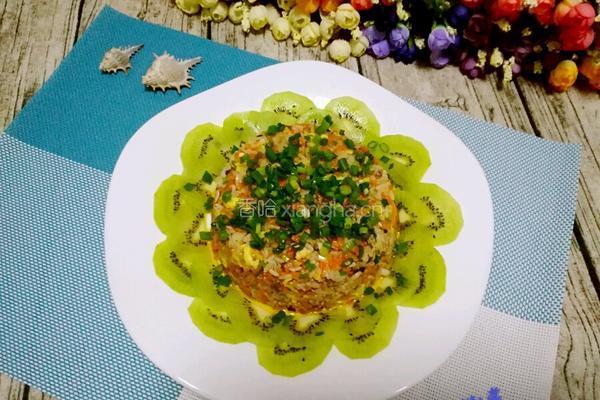 胡萝卜鸡蛋炒饭的做法图解14