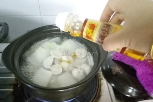 冬瓜丸子汤粉的做法图解6