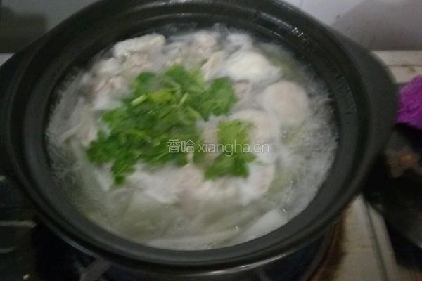 冬瓜丸子汤粉的做法图解9