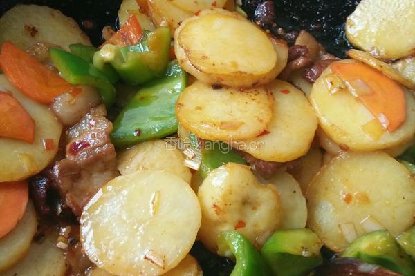 干锅土豆片的做法图解9