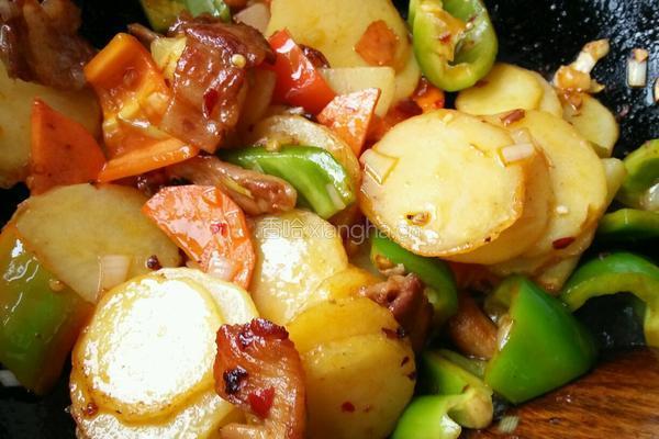 干锅土豆片的做法图解8