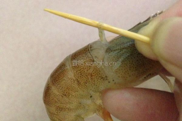 白灼虾的做法图解2