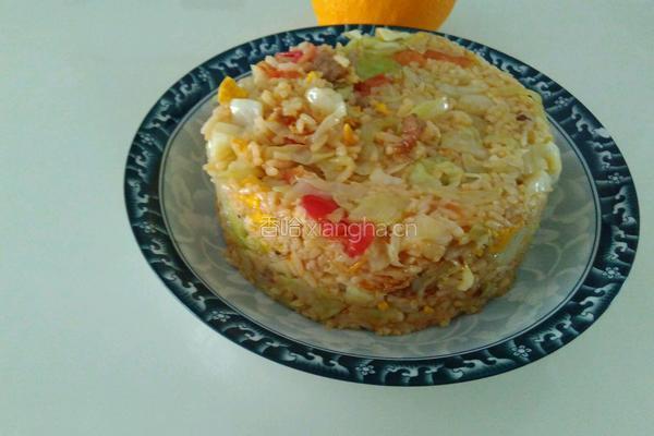 西红柿鸡蛋炒饭的做法图解7