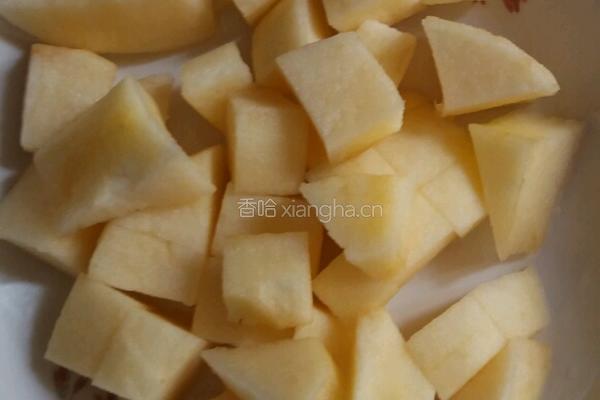 酸奶苹果的做法图解3
