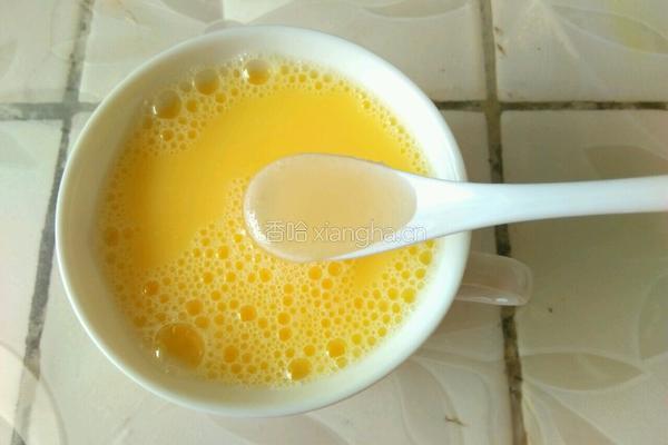 沏蜂蜜鸡蛋的做法图解5