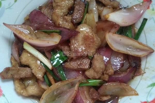 洋葱炒猪肉的做法图解9