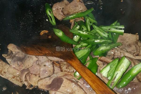 爆炒猪肝的做法图解4