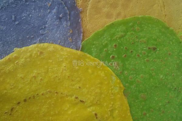 彩色蔬菜煎饼的做法图解3