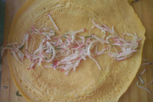 彩色蔬菜煎饼的做法图解6