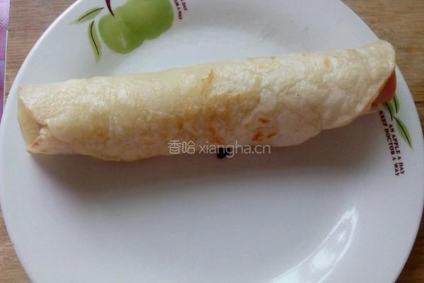 小馒头面粉火腿卷的做法图解11